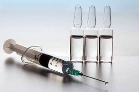 injections de la prostatite