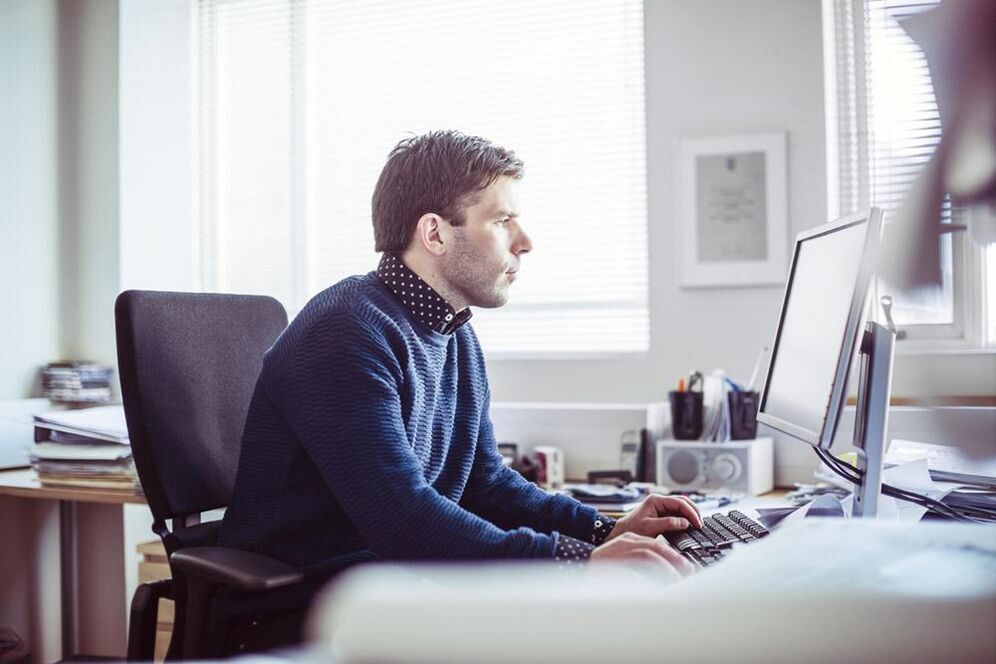 Travailleur de bureau